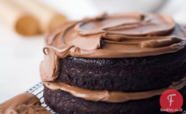 Doppio strato di cioccolato torta