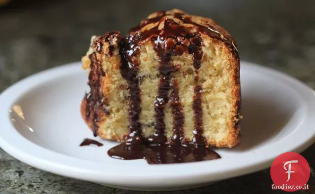 Senza glutine al limone marmo Bundt torta