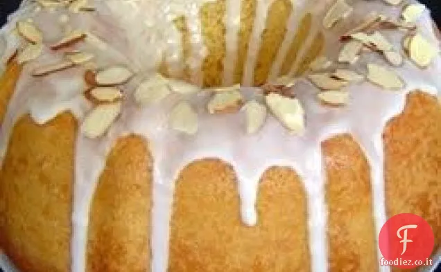 Torta di mandorle glassate