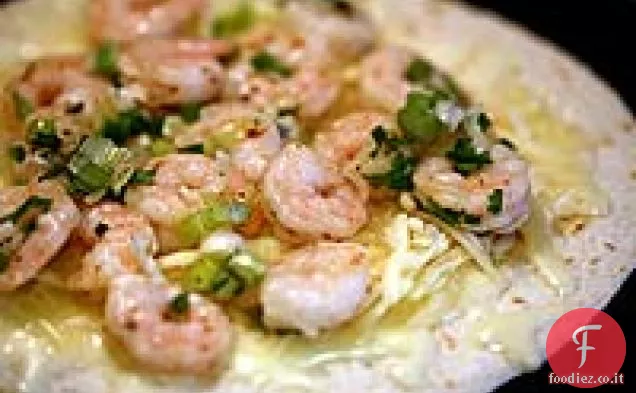 Quesadilla di gamberetti
