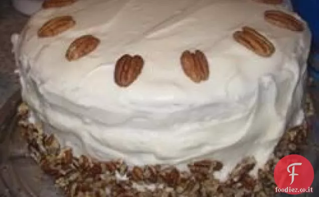 Torta di noci pecan al burro di Carol