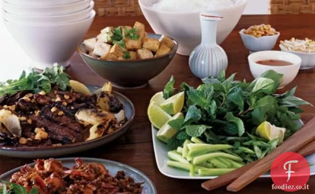 Gamberetti alla griglia pepati (Tom Nuong Toi Xa Ot)