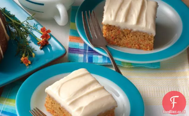 Torta di carote alla cannella