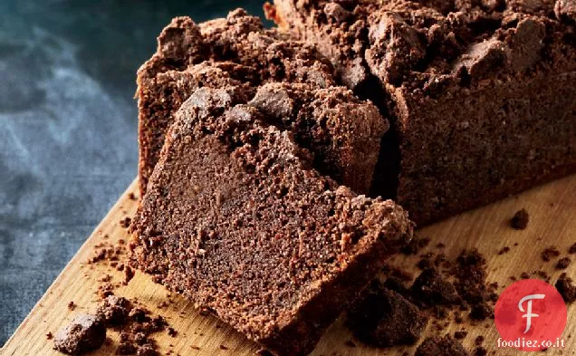 Cacao-Torta di carote con Crumble di cacao