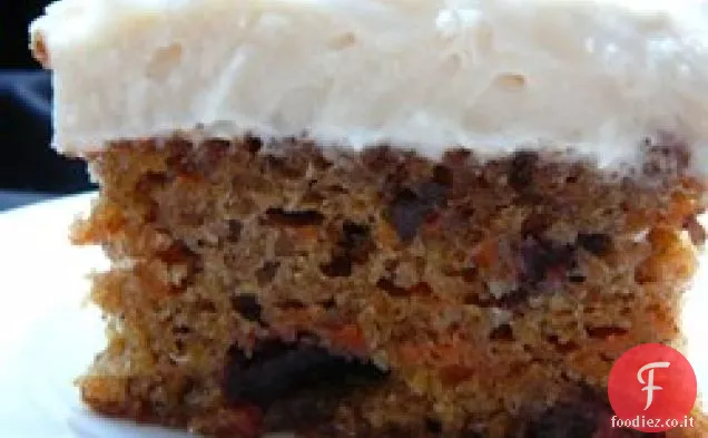 Torta di carote leggera