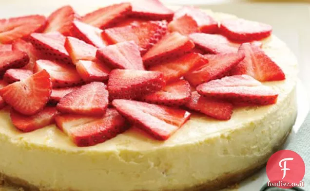 Cheesecake di pasta frolla al limone