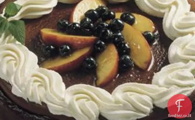 Cheesecake di ricotta al cioccolato