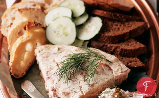 Cheesecake al salmone affumicato