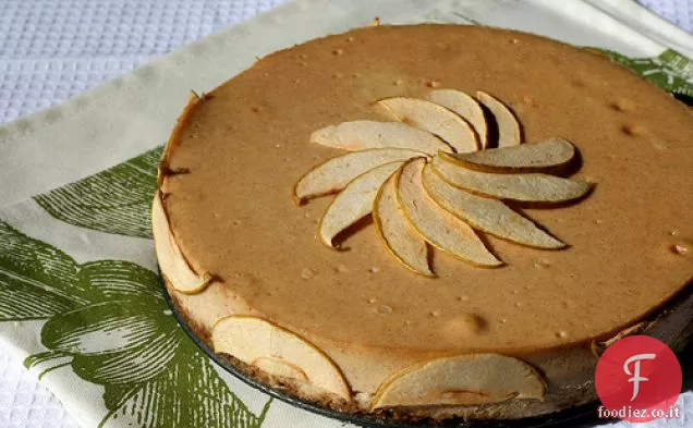 Famigerata Cheesecake di Abbey o Cheesecake al sidro di mele alla cannella