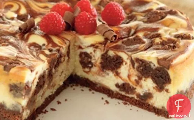 Torta di formaggio Brownie Sundae