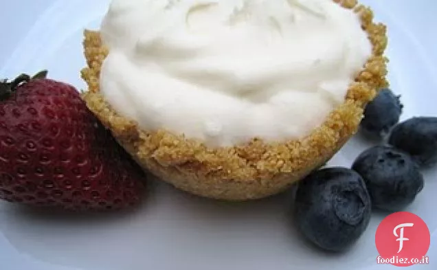 Individuale No cuocere torte di formaggio
