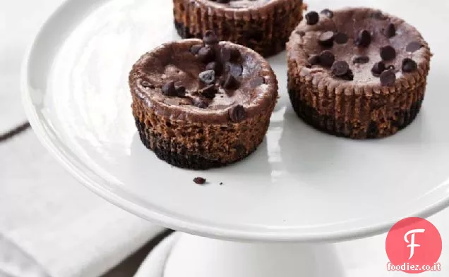 Mini Cheesecake al Cioccolato e Nocciola