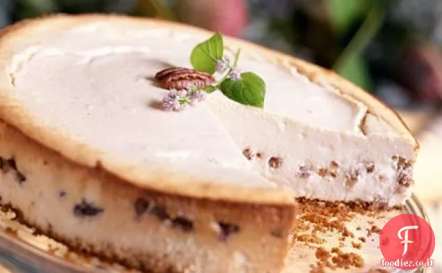 Cheesecake di acero e Pecan