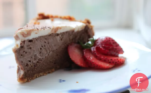 Cheesecake al cioccolato