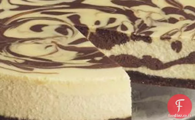 Cheesecake marmorizzato deluxe