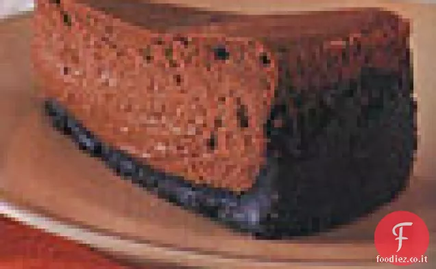 Cheesecake al cioccolato e caramello