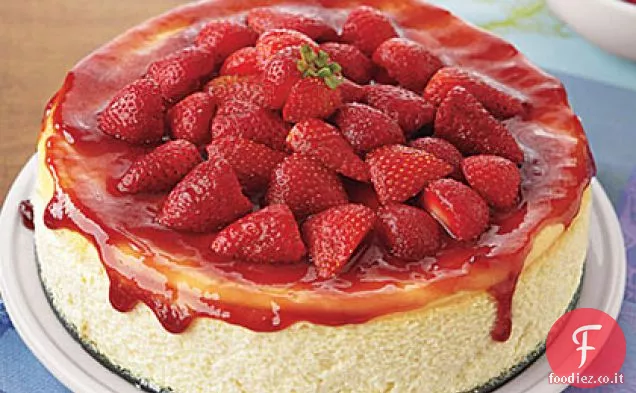Cheesecake di Ricotta con Fragole