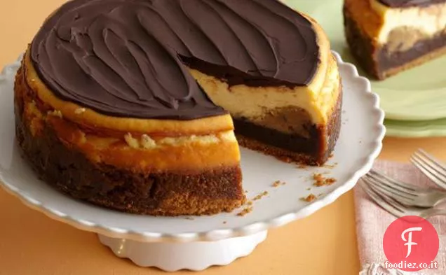 Esplosione di cioccolato Cheesecake
