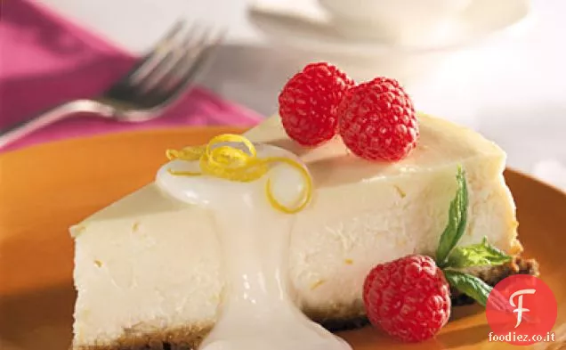 Cheesecake al limone e bacche