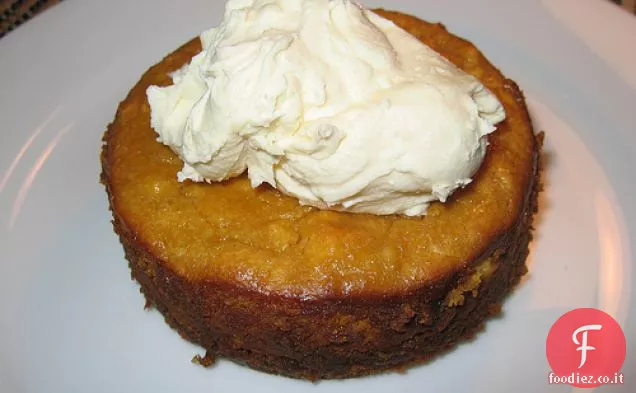 Torta di zucca di acero Cheesecake