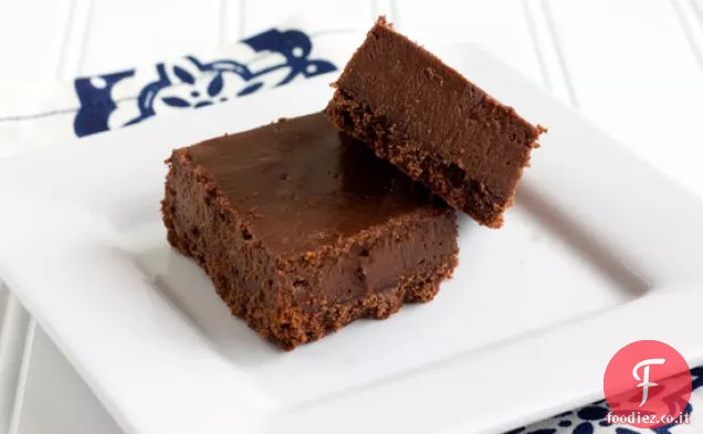 Quadrati di cheesecake alla nutella