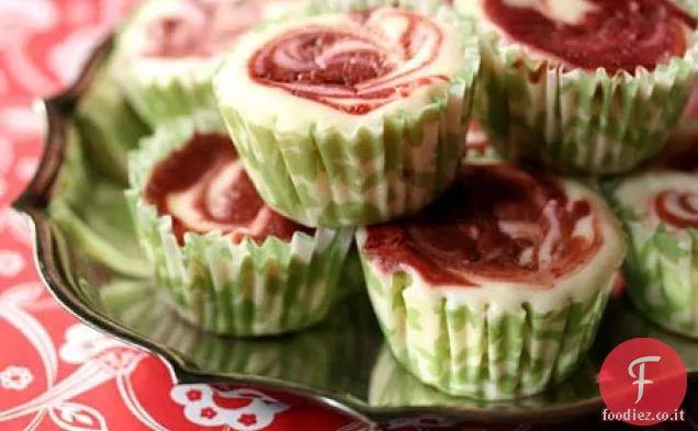 Mini Red Velvet Cheesecakes Ricetta