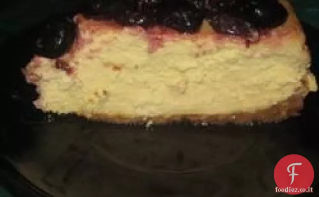 Cheesecake di mandorle senza crosta