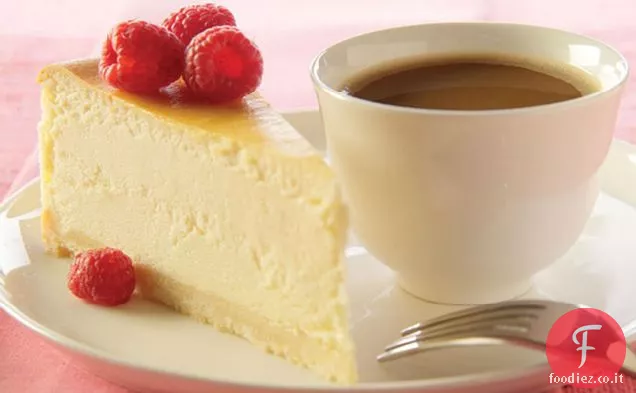 Cheesecake al cioccolato bianco