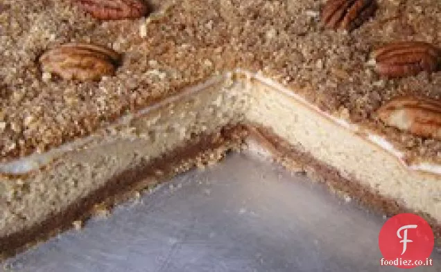 Cheesecake alla pecan