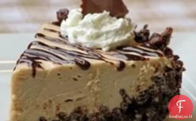 Cheesecake al burro di arachidi congelato