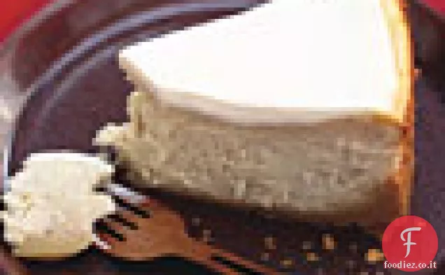 Chai-Cheesecake speziato con crosta di zenzero