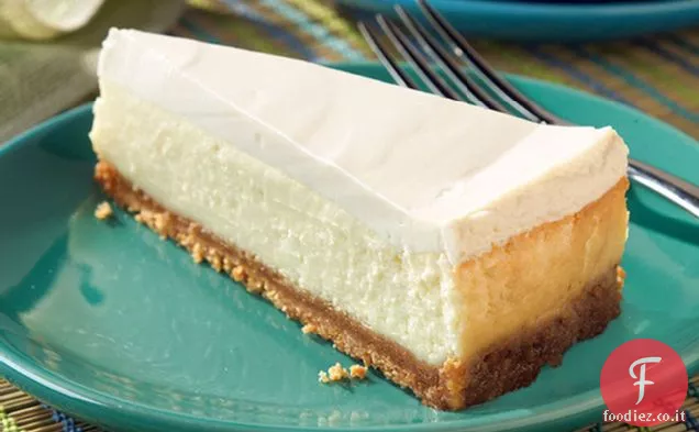 Cheesecake con panna acida Topping