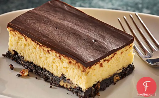 Cheesecake con barra a nastro