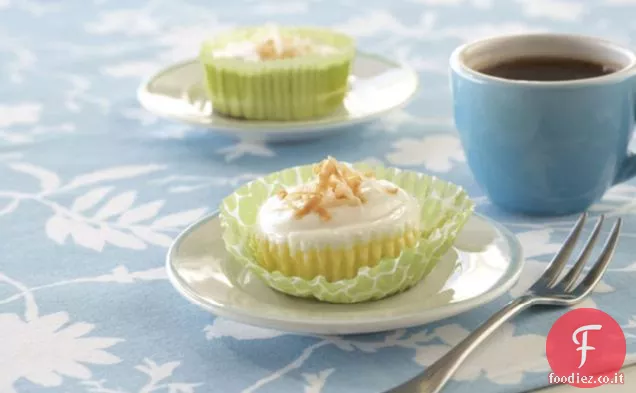 Mini Cheesecakes alla crema di cocco