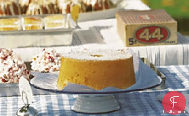 Torta di chiffon al limone