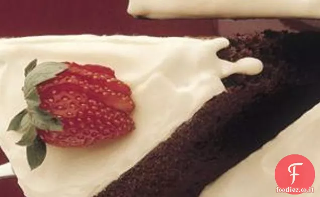 Torta di chiffon al cacao