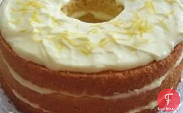Torta di chiffon al limone