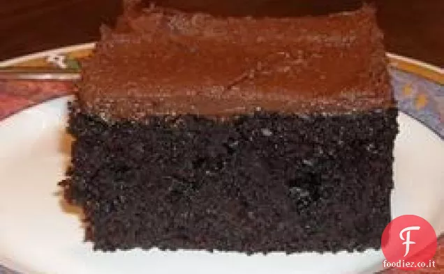 Torta al cioccolato nero
