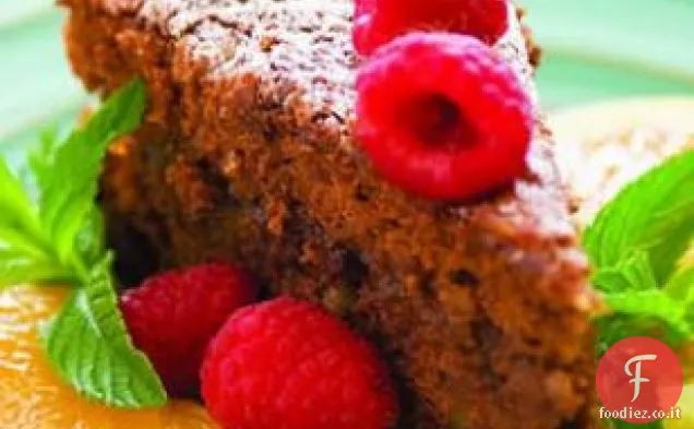 Torta di noci al cioccolato