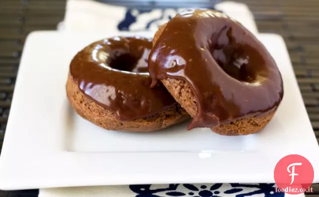 Ciambelle torta al cioccolato al forno