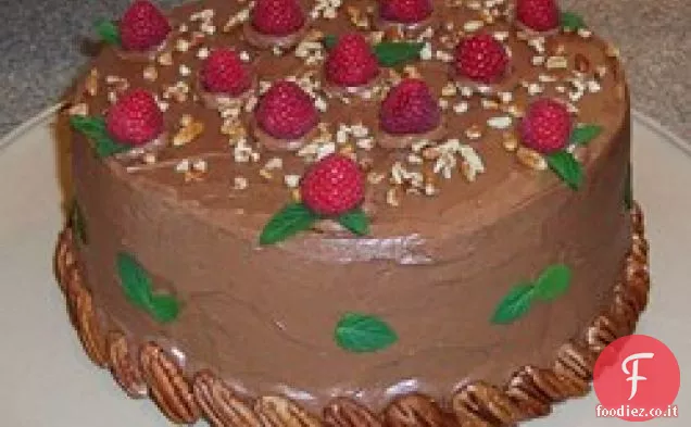 Torta alla crema italiana al cioccolato