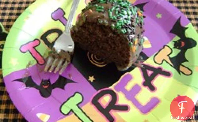 Torta al cioccolato con acqua calda