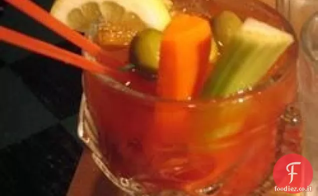 Spicy Red Snapper (Bloody Mary con Gin)