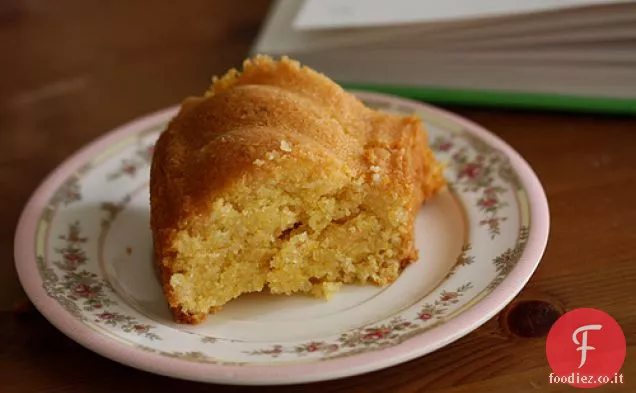 Torta senza glutine al Limone, Mandorle e Polenta