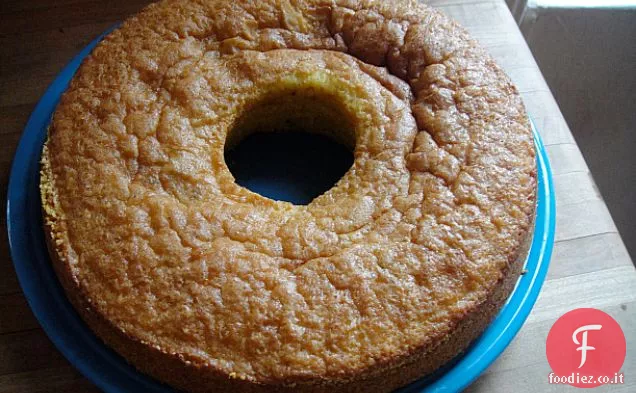 Torta di Polenta di David Lebovitz con Olio d'Oliva e Rosmarino