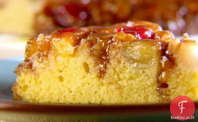 Torta di cornbread capovolta