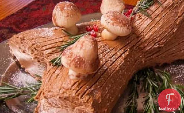 I panettieri audaci Fanno Buche de Noel (torta di tronchi di Yule)