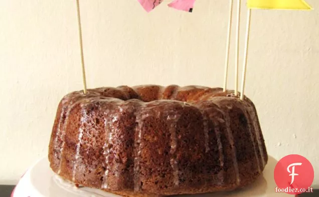 Torta di caffè panna acida