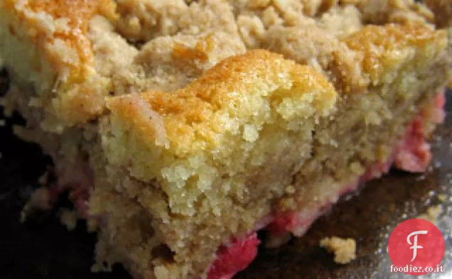 Torta di caffè al rabarbaro