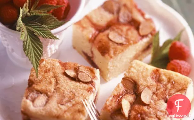 Torta al caffè al lampone